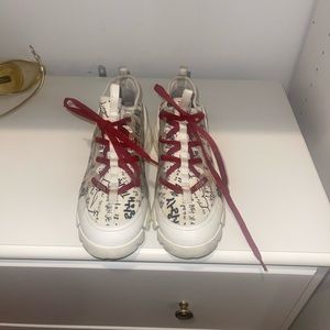 Dior Connect Dioramour Graffiti Chunky Sneakers